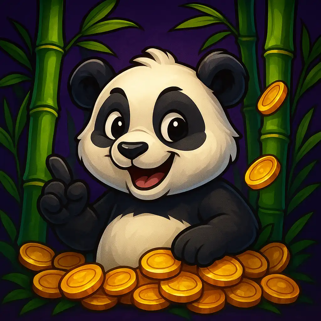 Wacky Panda slot game artwork